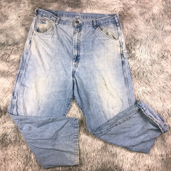 POINTER Brand Jeans Vintage Pointer Brand Blue Carpenter Jeans W42